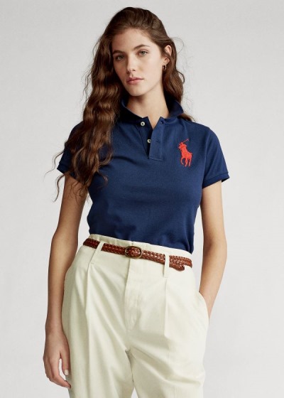 Polo Ralph Lauren Skinny Fit Big Pony Polo Shirt Dame Danmark (GKRSD4073)